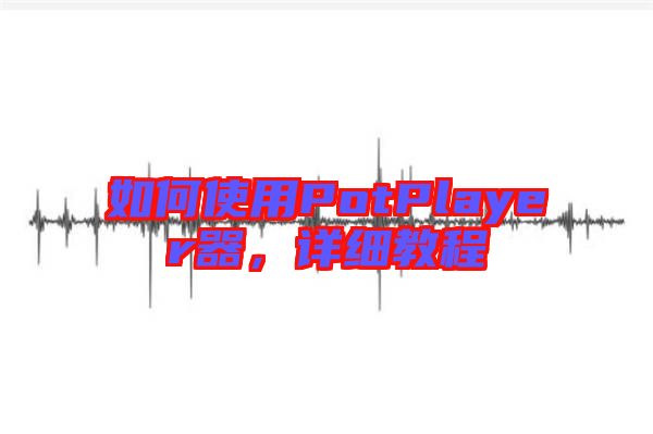如何使用PotPlayer器，詳細(xì)教程