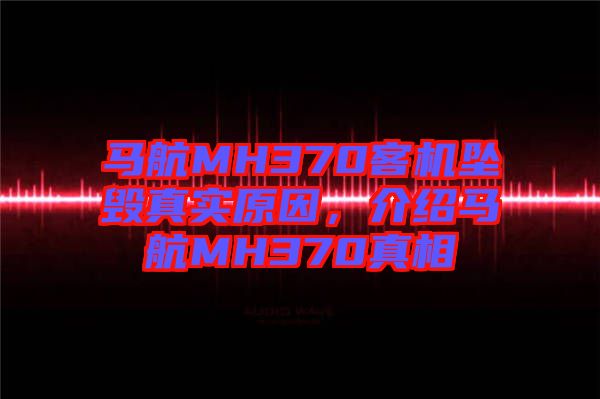 馬航MH370客機(jī)墜毀真實(shí)原因，介紹馬航MH370真相