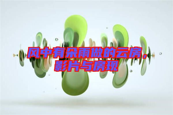 風(fēng)中有朵雨做的云房，影片與房現(xiàn)