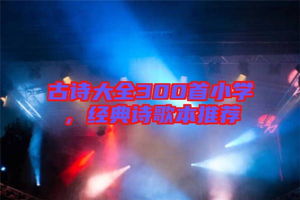 古詩大全300首小學，經(jīng)典詩歌本推薦