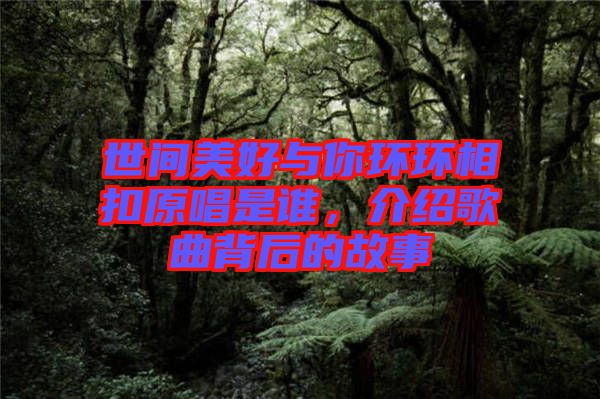 世間美好與你環(huán)環(huán)相扣原唱是誰，介紹歌曲背后的故事