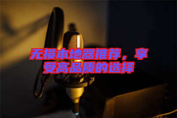 無損本地器推薦，享受高品質(zhì)的選擇