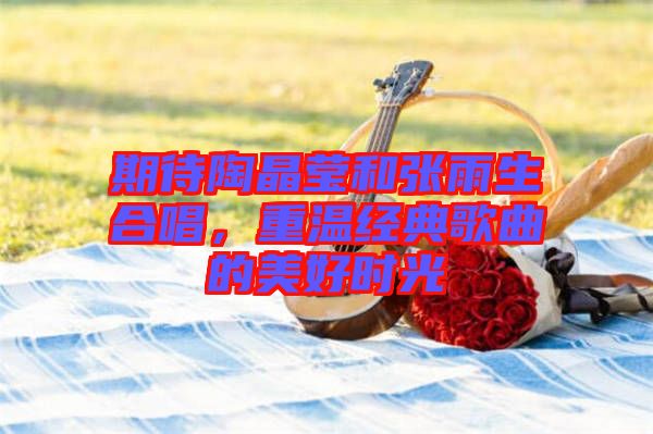 期待陶晶瑩和張雨生合唱，重溫經(jīng)典歌曲的美好時(shí)光