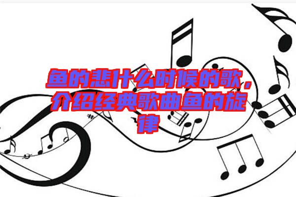 魚的悲什么時候的歌，介紹經(jīng)典歌曲魚的旋律