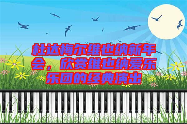 杜達梅爾維也納新年會，欣賞維也納愛樂樂團的經(jīng)典演出