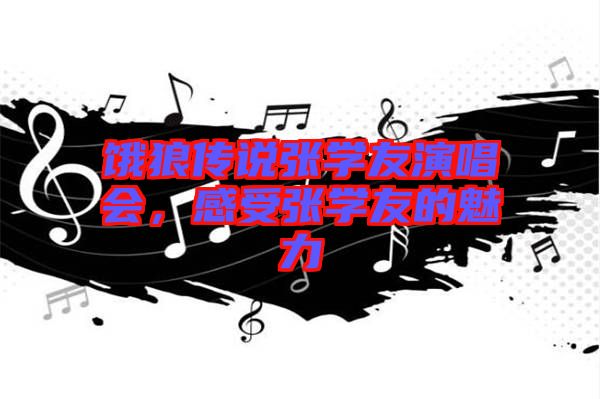 餓狼傳說張學(xué)友演唱會(huì)，感受張學(xué)友的魅力