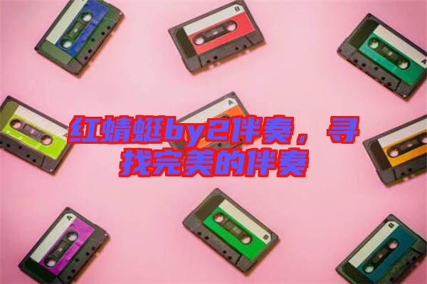 紅蜻蜓by2伴奏，尋找完美的伴奏
