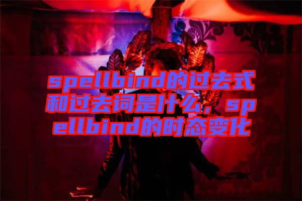 spellbind的過去式和過去詞是什么，spellbind的時態(tài)變化