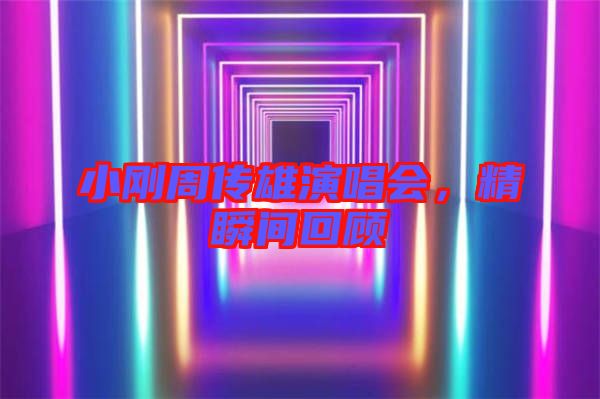 小剛周傳雄演唱會，精瞬間回顧