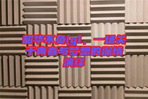 韶華不負(gl，一場關(guān)于青春與夢想的深情演繹
