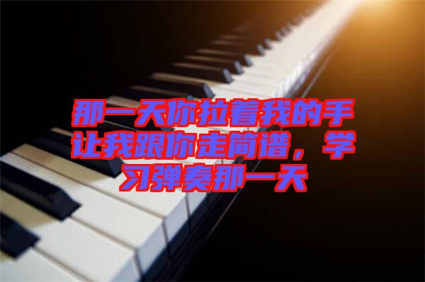 那一天你拉著我的手讓我跟你走簡(jiǎn)譜，學(xué)習(xí)彈奏那一天