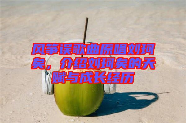 風(fēng)箏誤歌曲原唱?jiǎng)㈢嬉?，介紹劉珂矣的天賦與成長經(jīng)歷