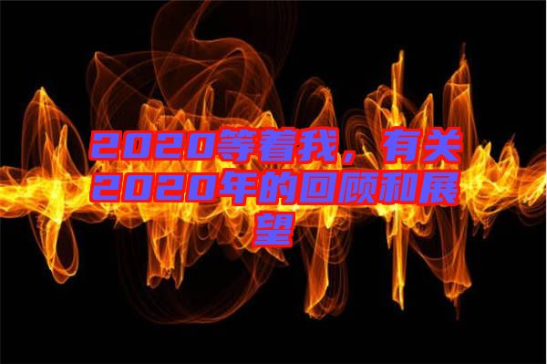 2020等著我，有關2020年的回顧和展望