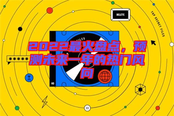 2022最火盤點(diǎn)，預(yù)測未來一年的熱門風(fēng)向