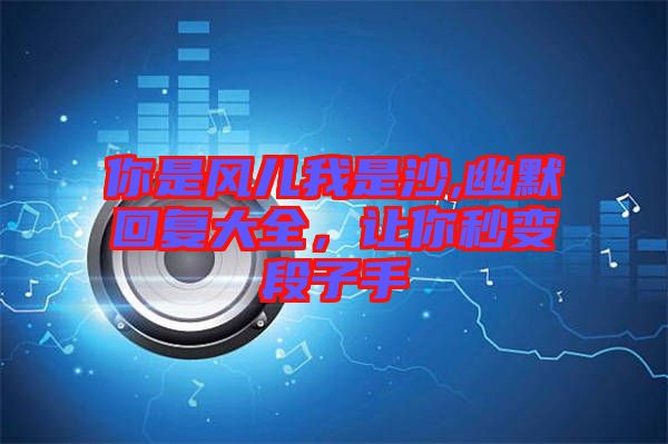 你是風兒我是沙,幽默回復大全，讓你秒變段子手