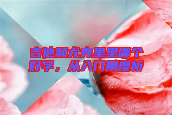 吉他和尤克里里哪個(gè)好學(xué)，從入門角度析