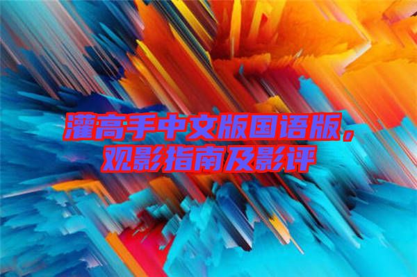 灌高手中文版國語版，觀影指南及影評
