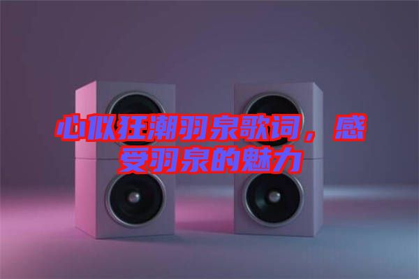 心似狂潮羽泉歌詞，感受羽泉的魅力