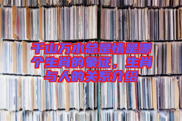 千山萬(wàn)水總是情是哪個(gè)生肖的象征，生肖與人的關(guān)系介紹