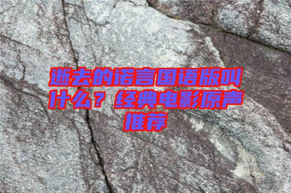 逝去的諾言國語版叫什么？經(jīng)典電影原聲推薦